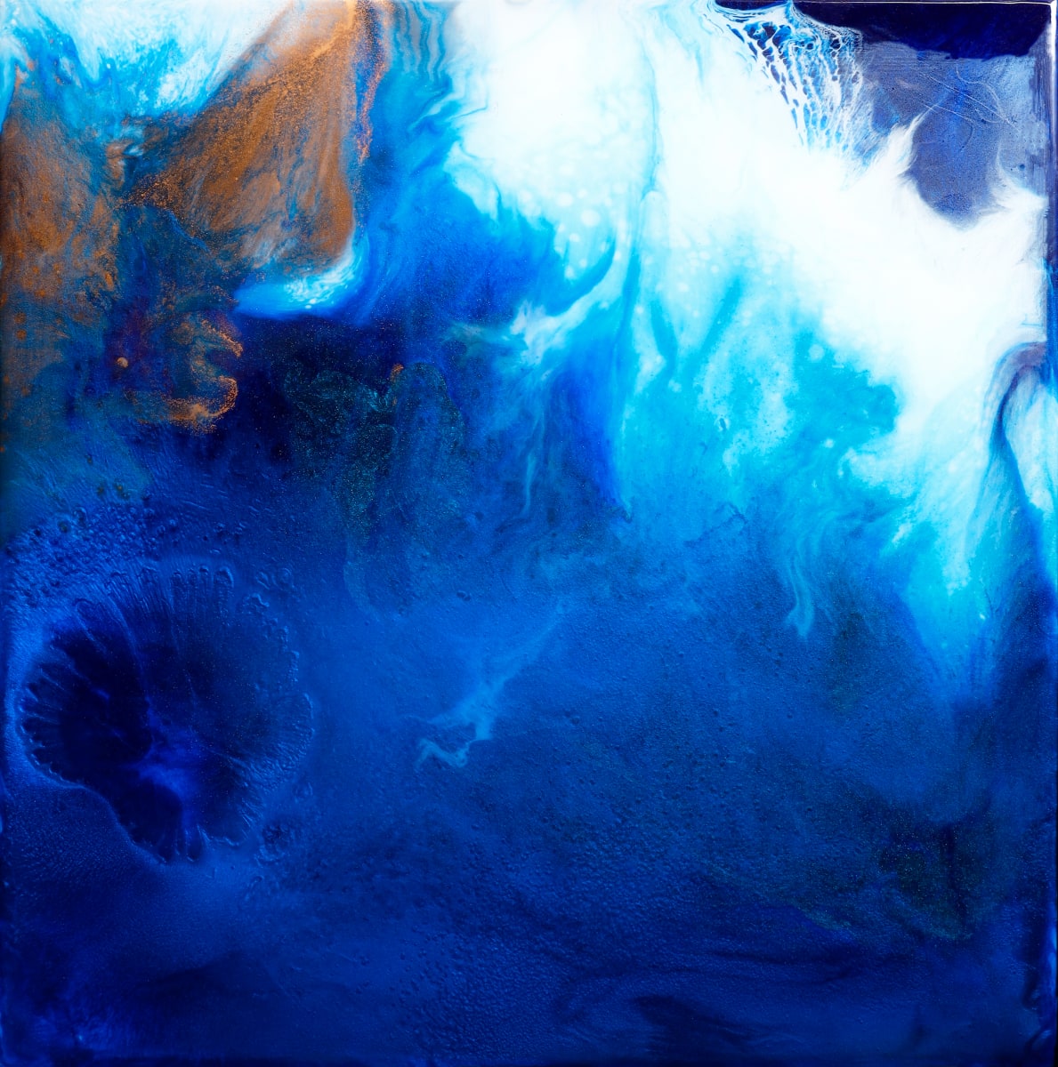 Deep Blue Shades by Leia Tatucu 