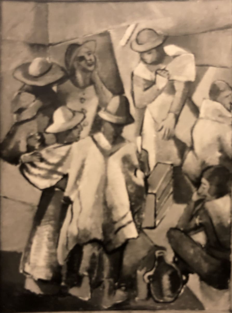 Peruvian Market * by Sybil Atteck (1911-1975) 