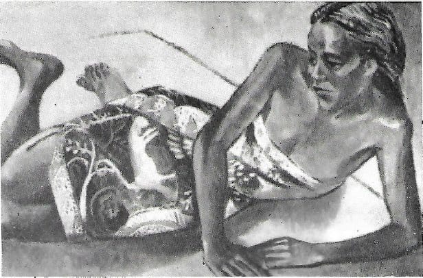 Reclining Figure * by Sybil Atteck 