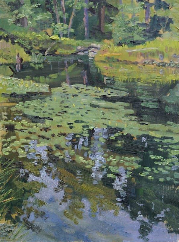 Secluded Mountain Lily Pond by Matthew Lee, Image 1.