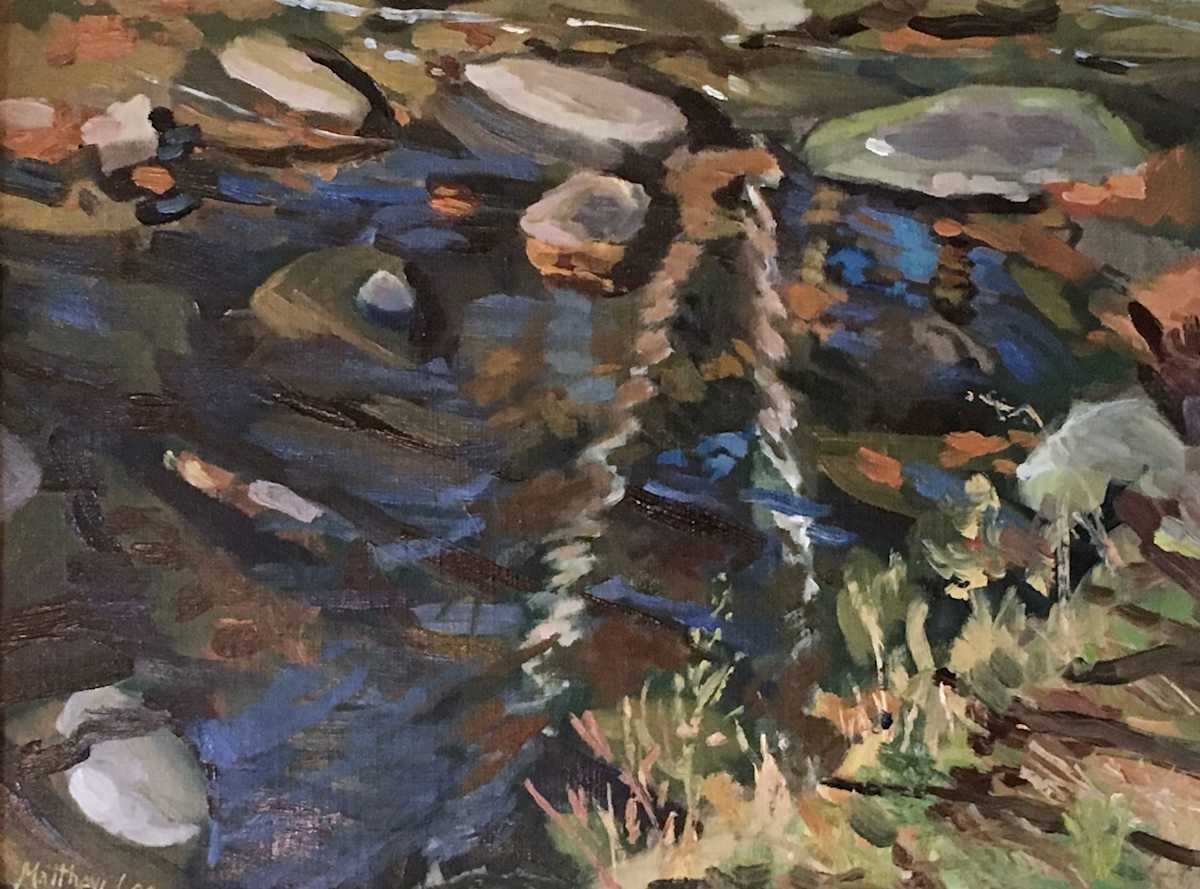 Gazing Down at the Little River by Matthew Lee, Image 1.