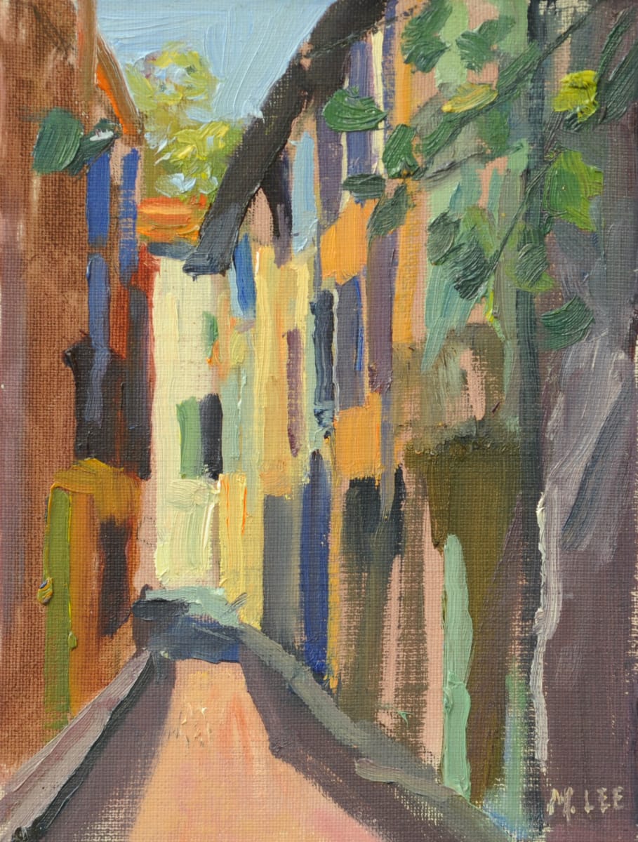 Sun on the Alley in Ceret, France by Matthew Lee 