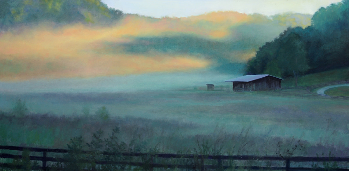 Mists At Sunrise Franklin Tn By Matthew Lee Artwork Archive