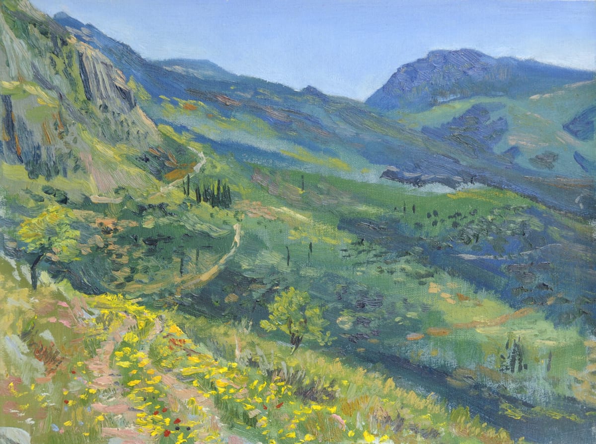 The Pilgrim’s Sacred Path to Delphi, Greece by Matthew Lee, Image 1.
