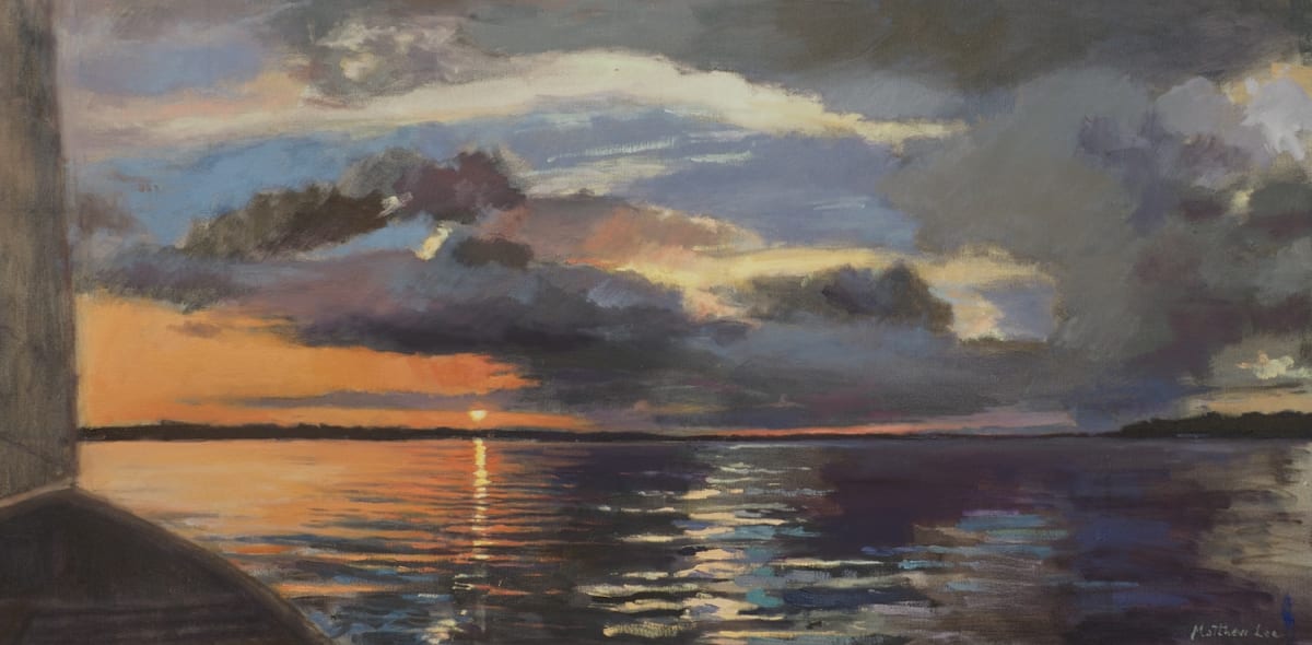 Sailing into Sunset, Arkabutla Lake, MS by Matthew Lee 