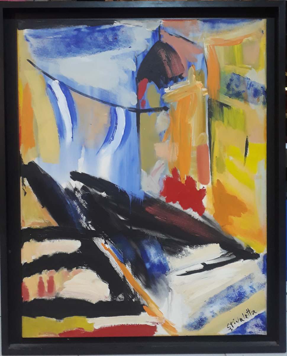 Av. de Mayo Embanderada by Stivaletta, Mabel Rosario 