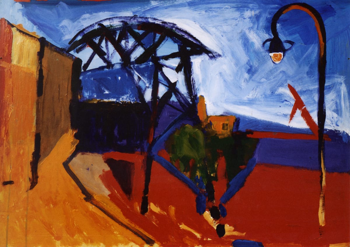 La Boca Del Riachuelo En Rojo by Stivaletta, Mabel Rosario, Image 1.