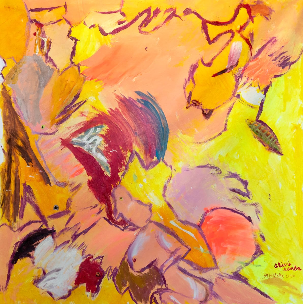 Pájaros y Figuras (Junto A Olivia Rando) by Stivaletta, Mabel Rosario 
