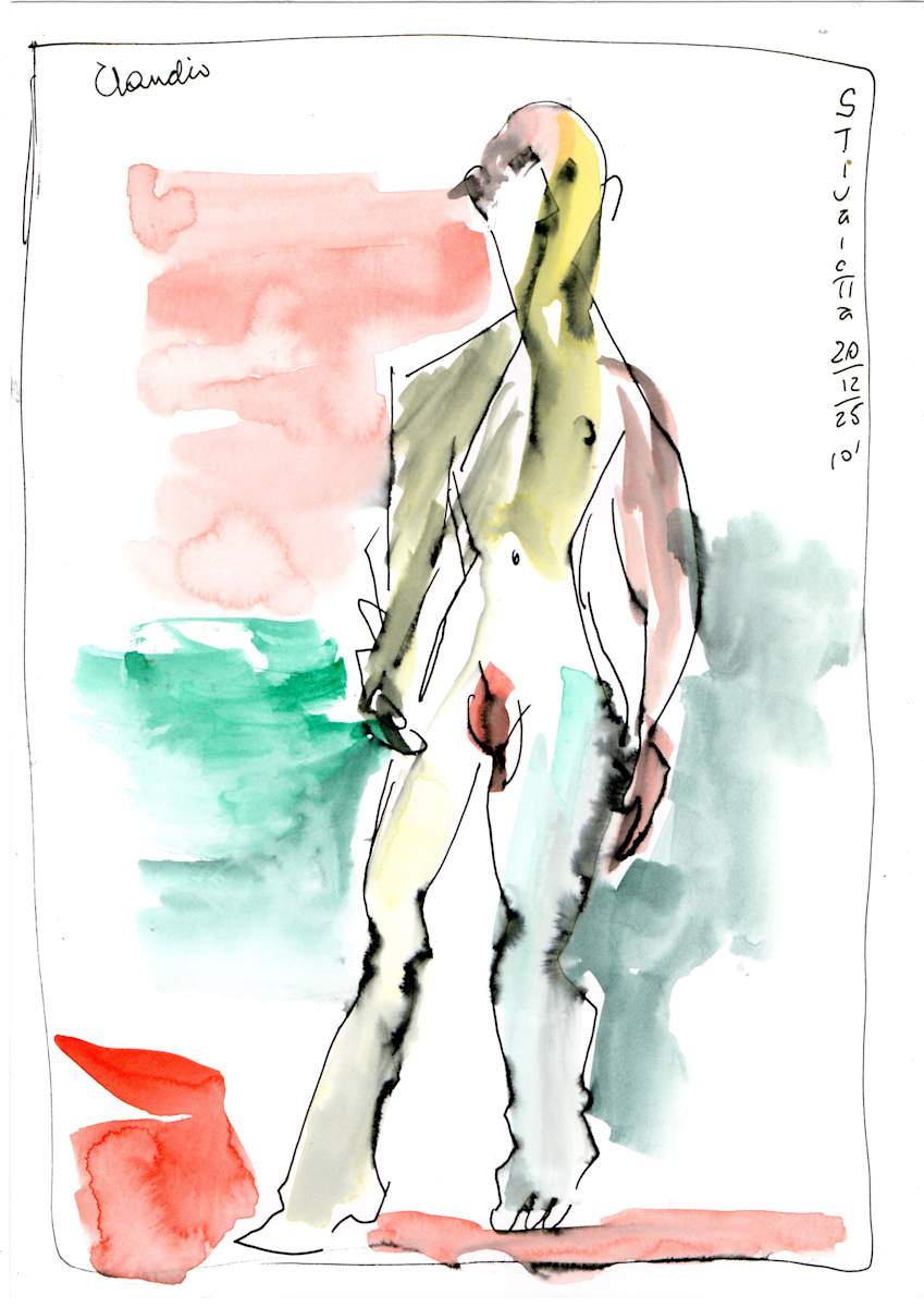 Claudio 10' Croquis A4 by Stivaletta, Mabel Rosario, Image 3.