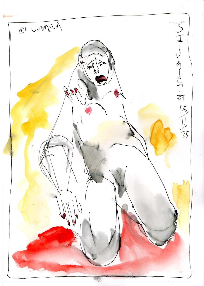 Ludmila 10' Croquis a4 by Stivaletta, Mabel Rosario, Image 7.