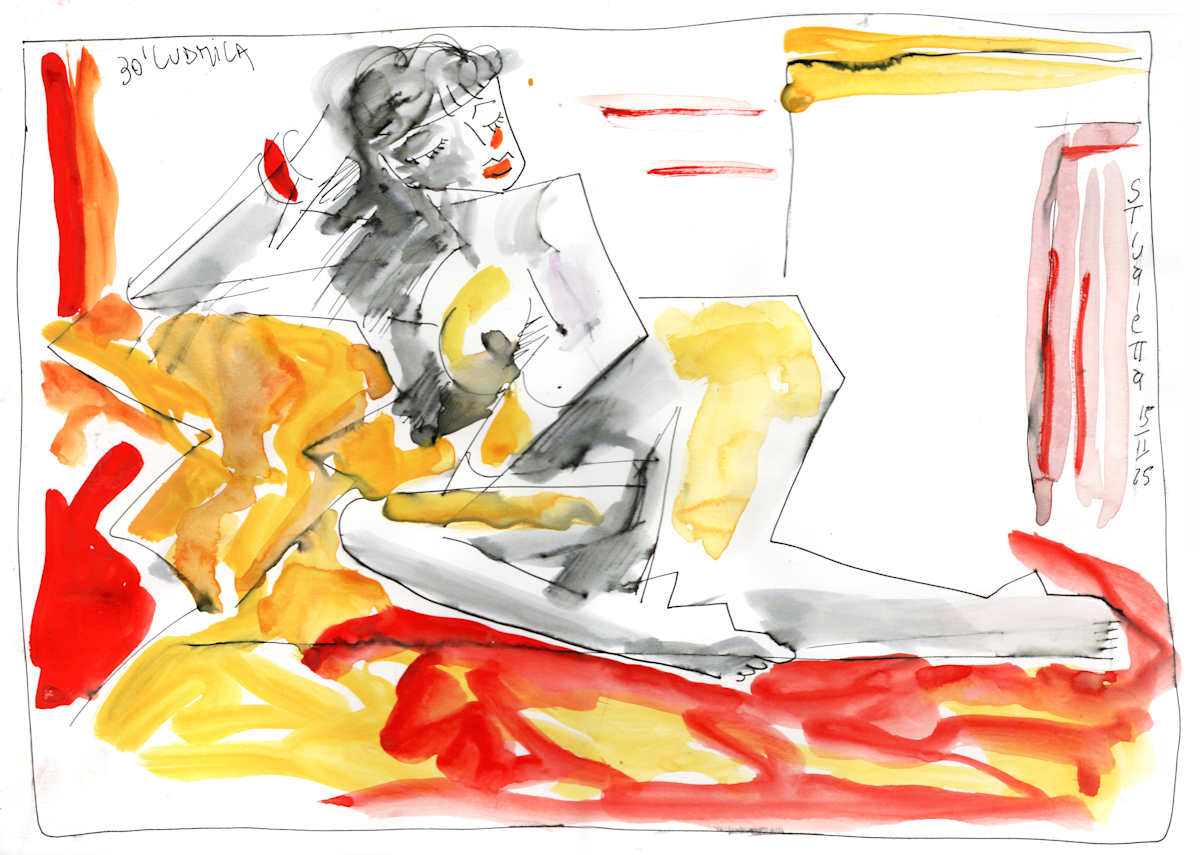 Tina 30' Croquis A3 by Stivaletta, Mabel Rosario, Image 2.