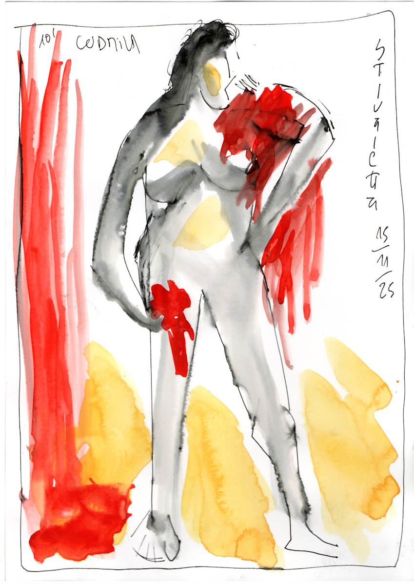 Ludmila 10' Croquis A4 by Stivaletta, Mabel Rosario, Image 9.