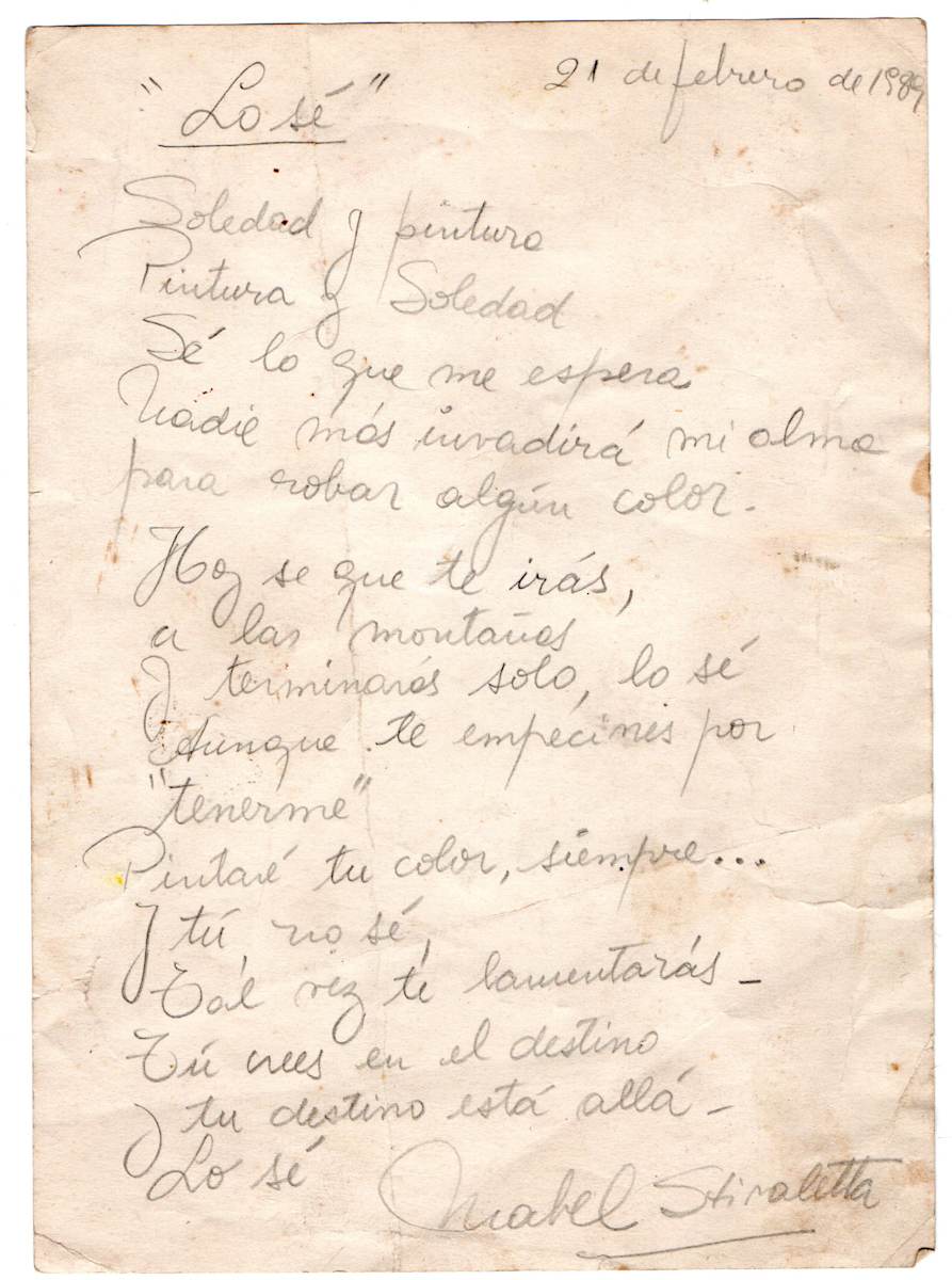 Lo Sé by Stivaletta, Mabel Rosario, Image 1.