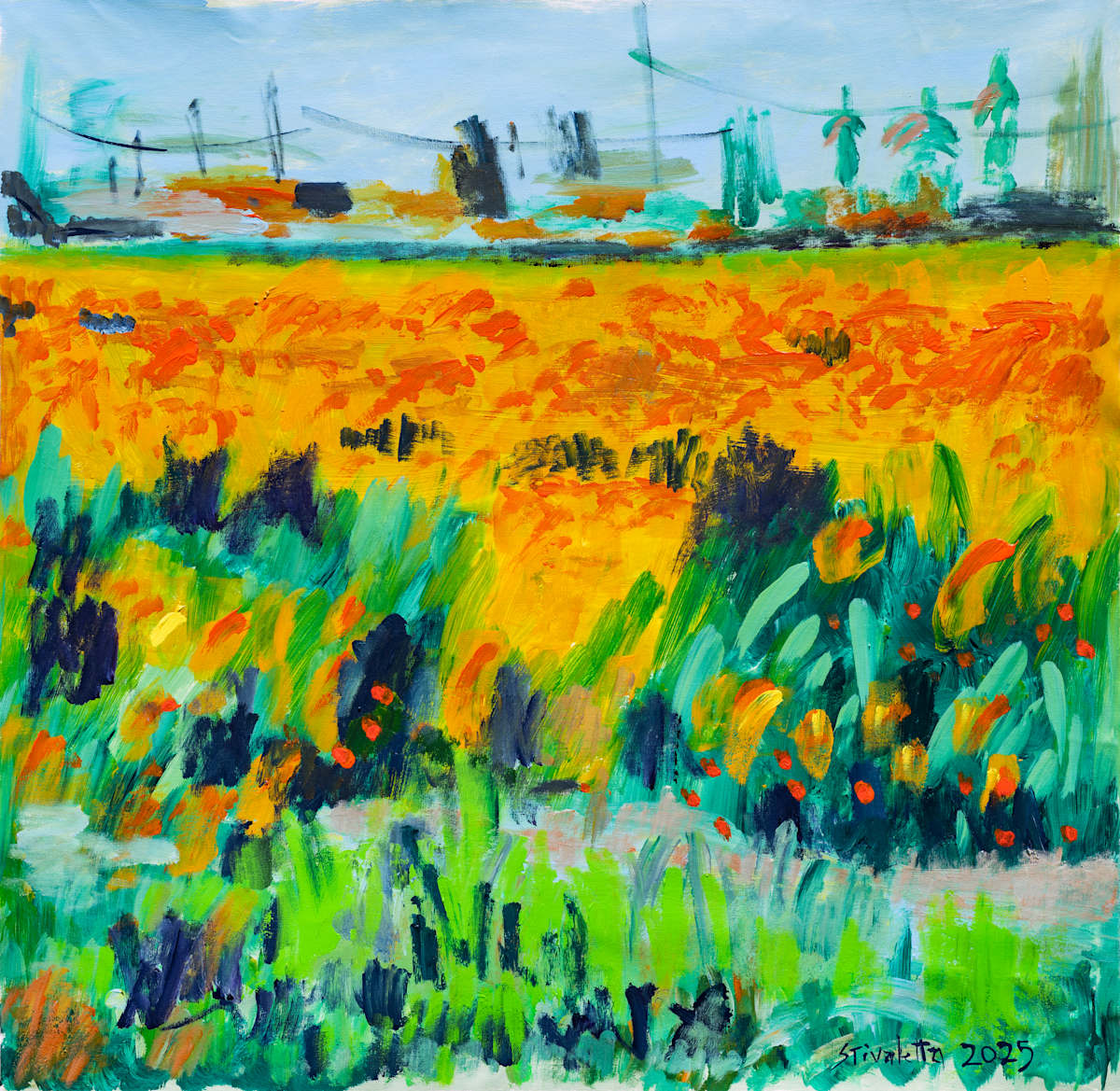 Campo de Cempasúchiles México by Stivaletta, Mabel Rosario, Image 8.