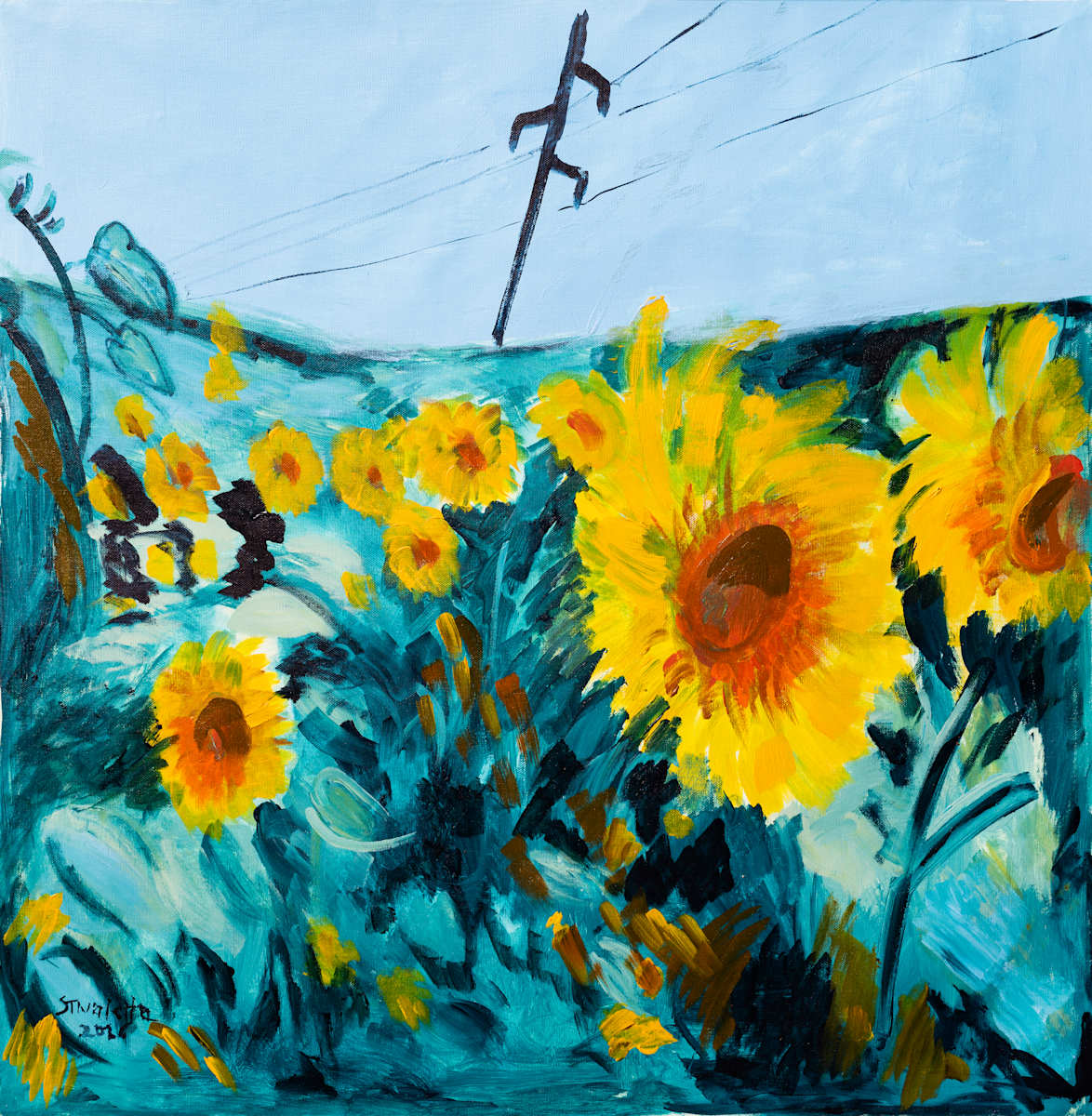 Sol en los girasoles_oad4ny_2 by Stivaletta, Mabel Rosario, Image 1.