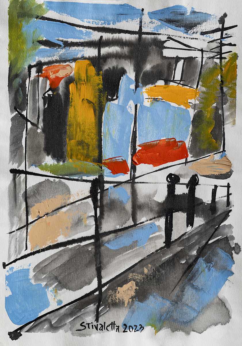 Casitas de al lado de la vía by Stivaletta, Mabel Rosario, Image 2.