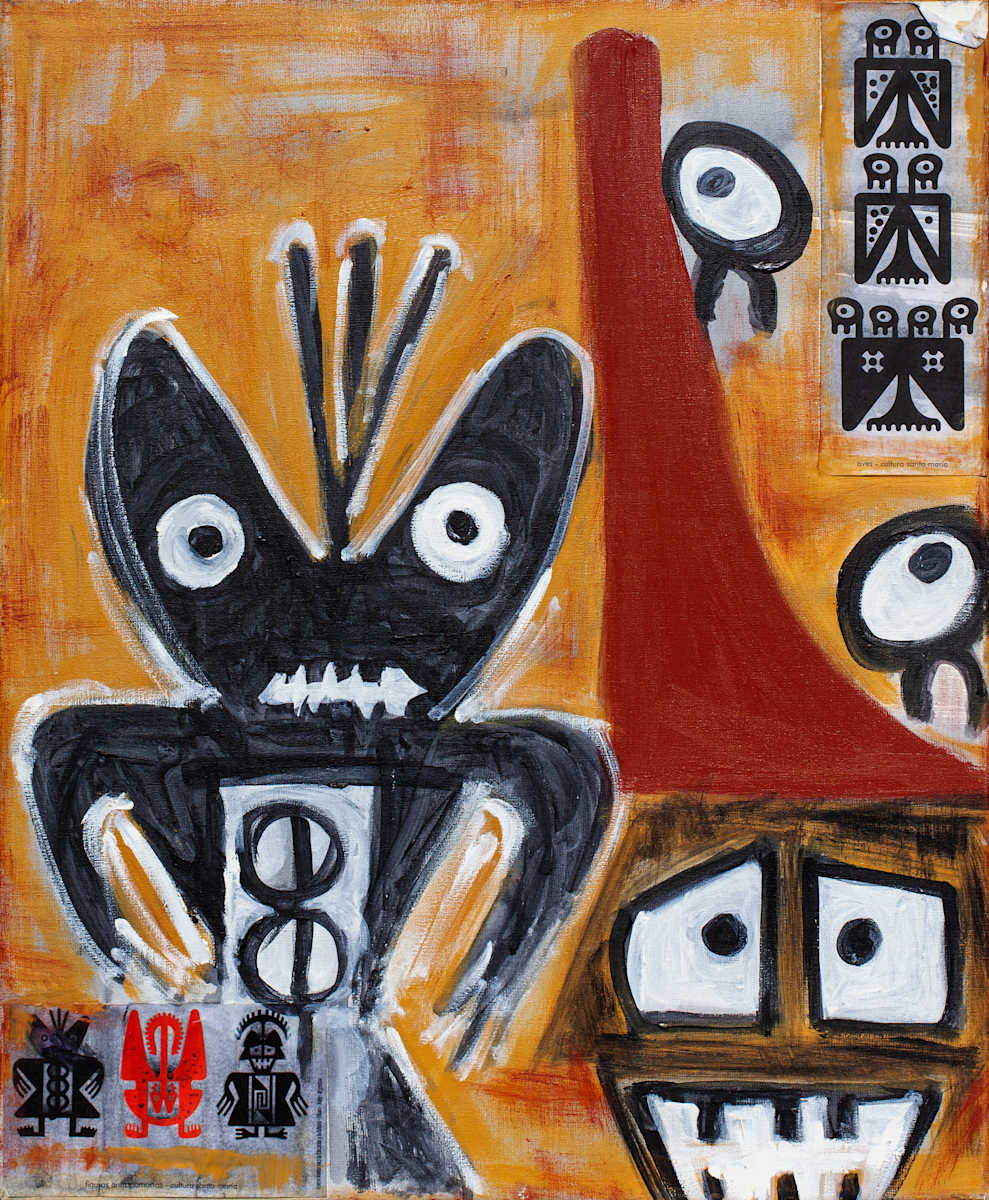 Cultura Santa María    De la serie los espíritus de la tierra by Stivaletta, Mabel Rosario, Image 1.