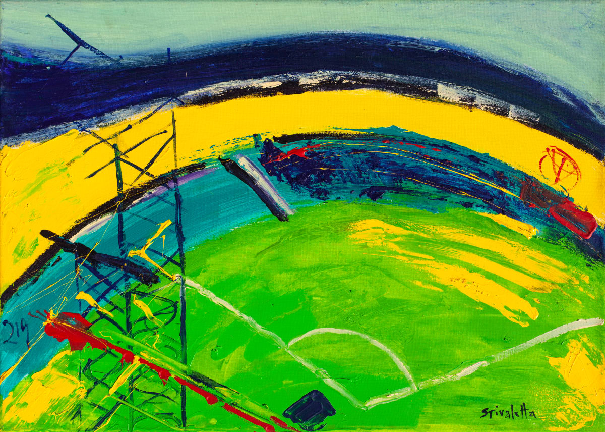 Campo de la cancha de Boca by Stivaletta, Mabel Rosario 