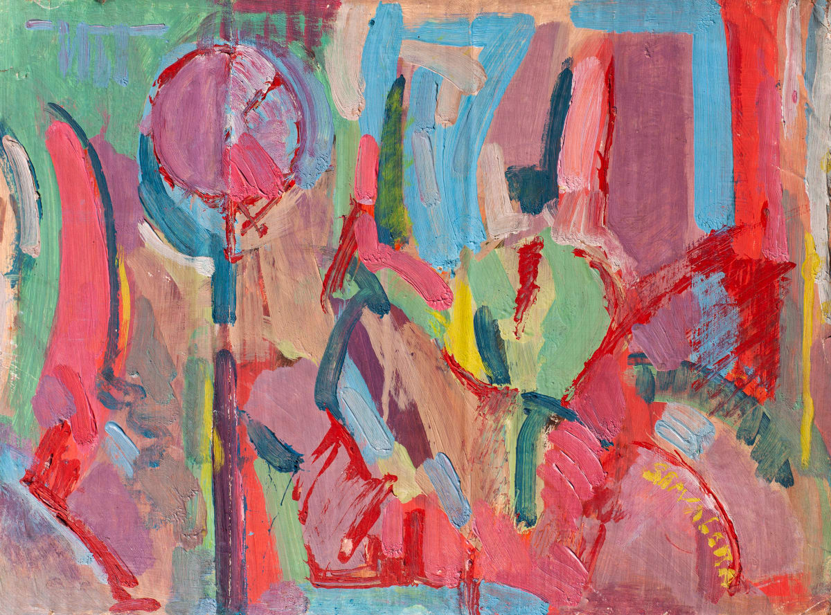 Paisaje en Rosa by Stivaletta, Mabel Rosario 