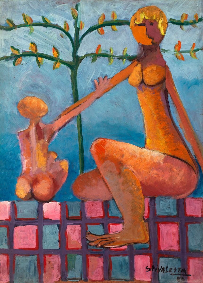 Niño y mamá by Stivaletta, Mabel Rosario, Image 1.
