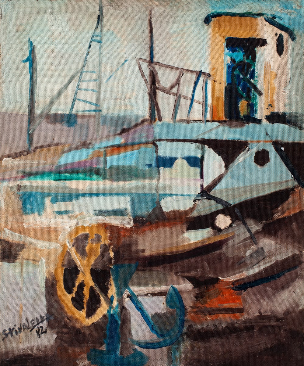 Barcos en el Riachuelo 