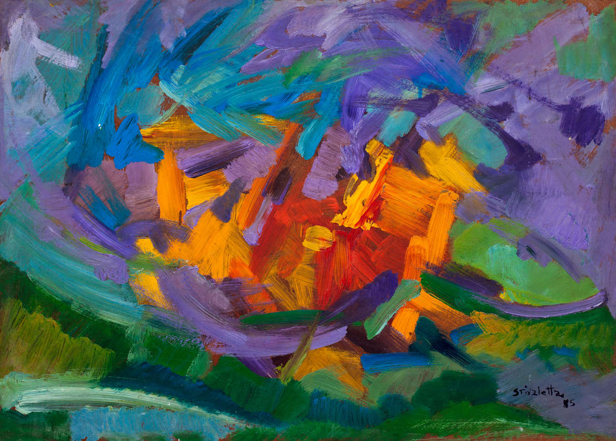 Primera abstracción by Stivaletta, Mabel Rosario, Image 1.