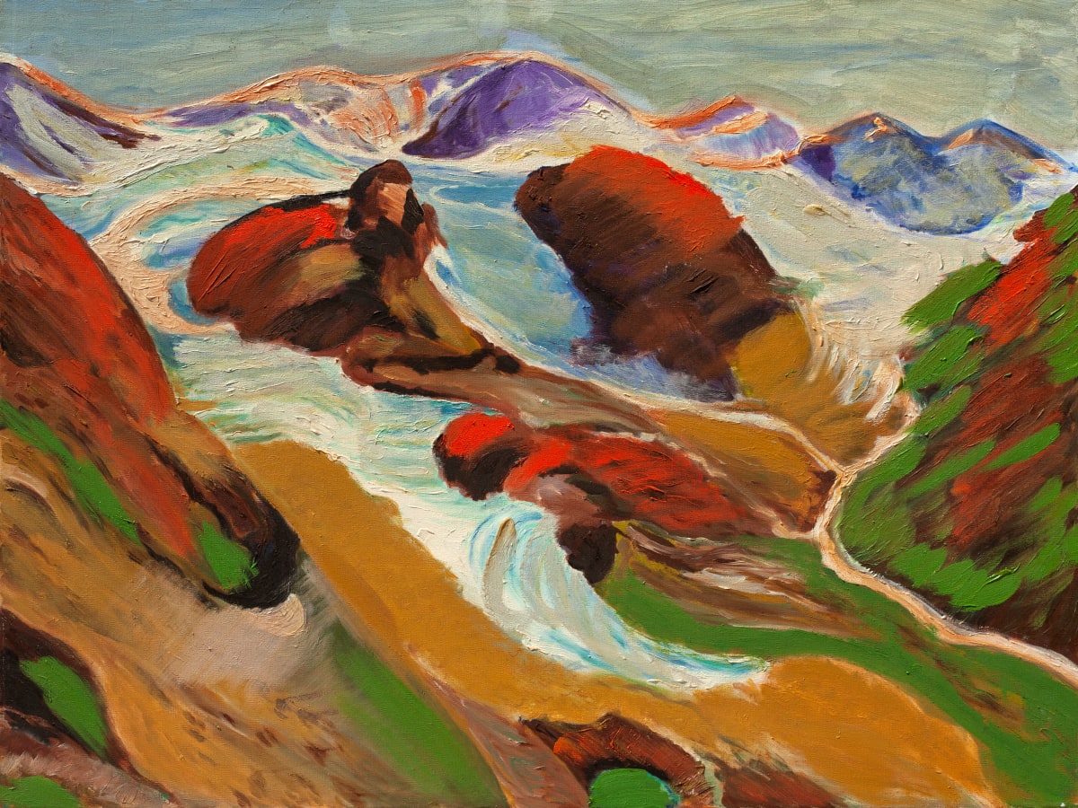Rio caudaloso by Stivaletta, Mabel Rosario 
