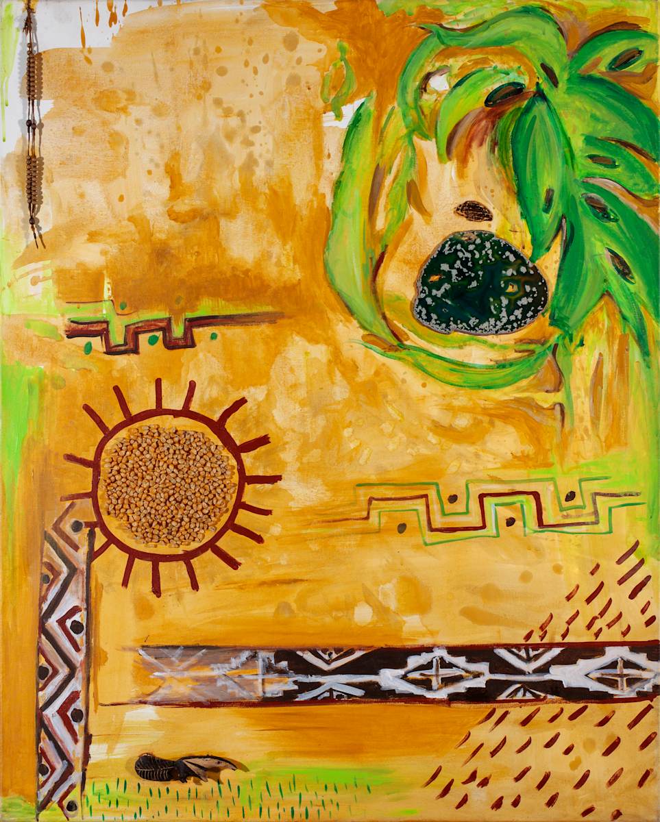 Wanda con sol de maíz_ (de la Serie: "Los Espíritus de la Tierra") by Stivaletta, Mabel Rosario, Image 11.