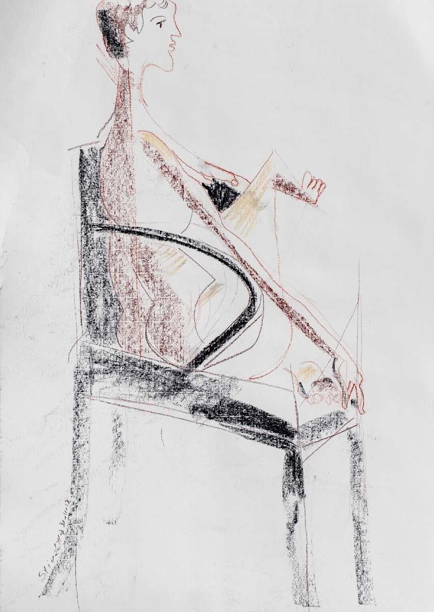 Croquis en Pastel by Stivaletta, Mabel Rosario, Image 2.