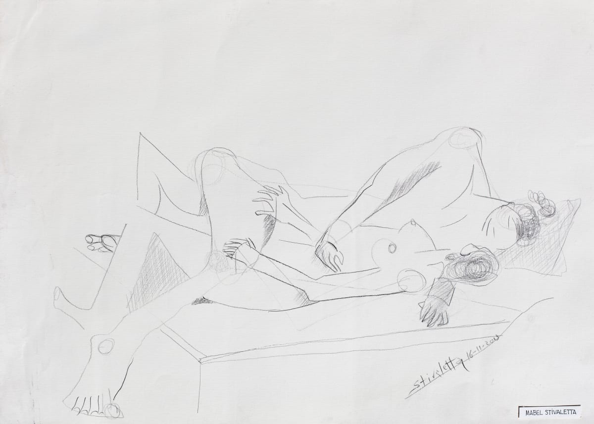 Croquis de pareja by Stivaletta, Mabel Rosario 