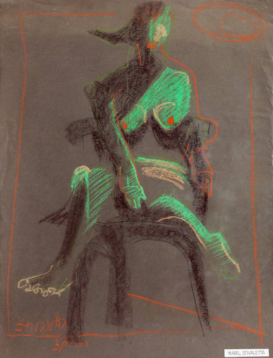 Estudio de figura   _hsryzk_2 by Stivaletta, Mabel Rosario 