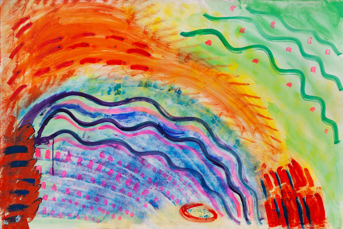 líneas y puntos by Stivaletta, Mabel Rosario, Image 1.