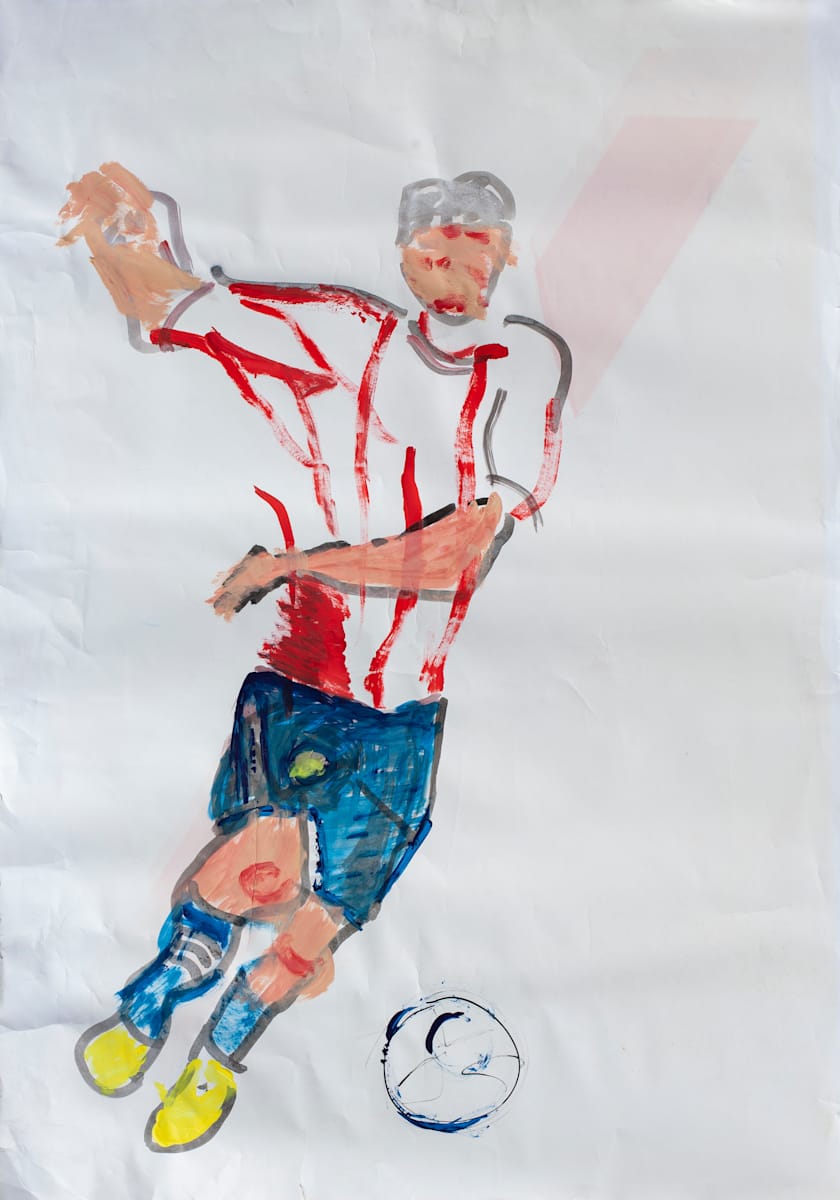 Pateando la pelota by Stivaletta, Mabel Rosario, Image 1.