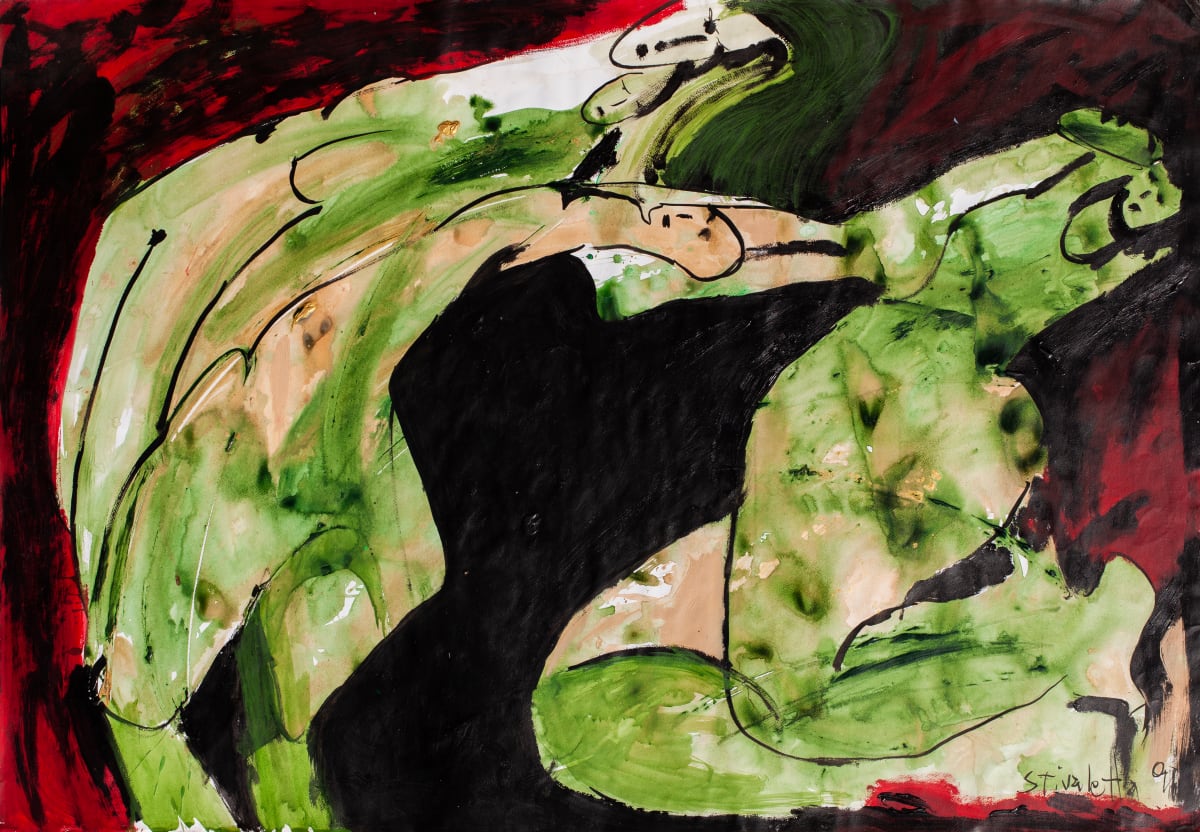 Desnudos en verdes 