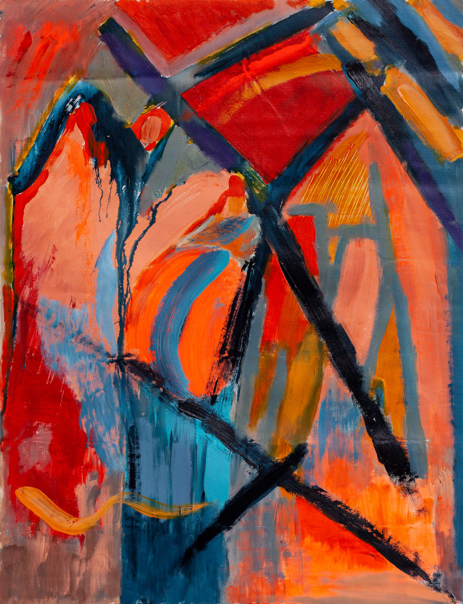 Abstracción Cálida by Stivaletta, Mabel Rosario 