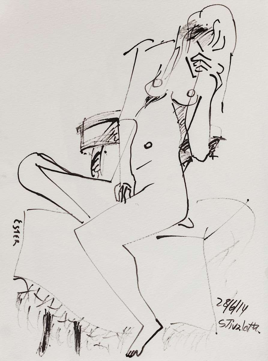 Modelo Ester con mano en su rostro by Stivaletta, Mabel Rosario, Image 11.