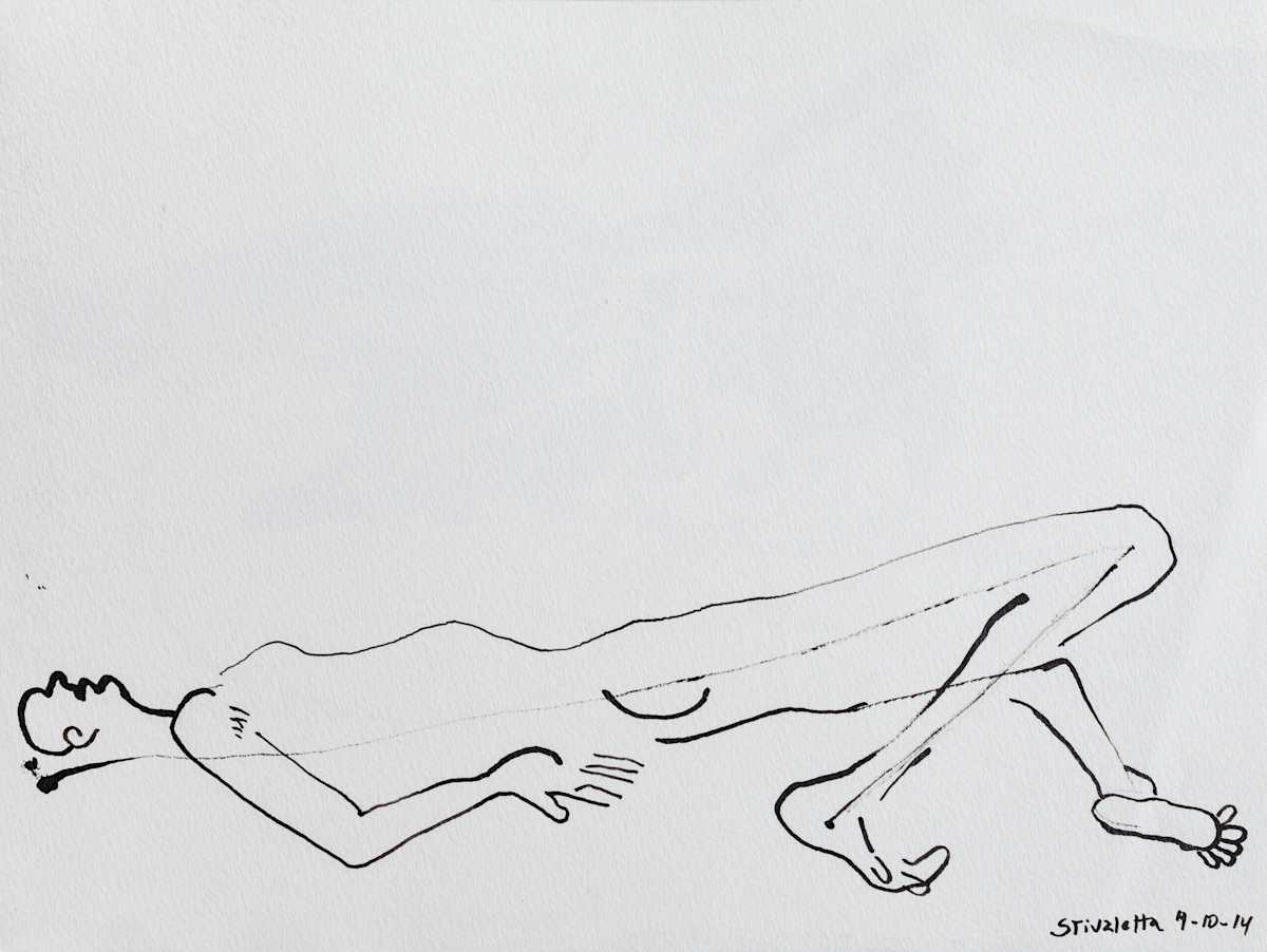 Croquis 09-10-14 by Stivaletta, Mabel Rosario, Image 6.