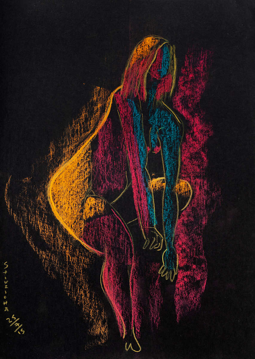 Modelo inclinada_ by Stivaletta, Mabel Rosario 