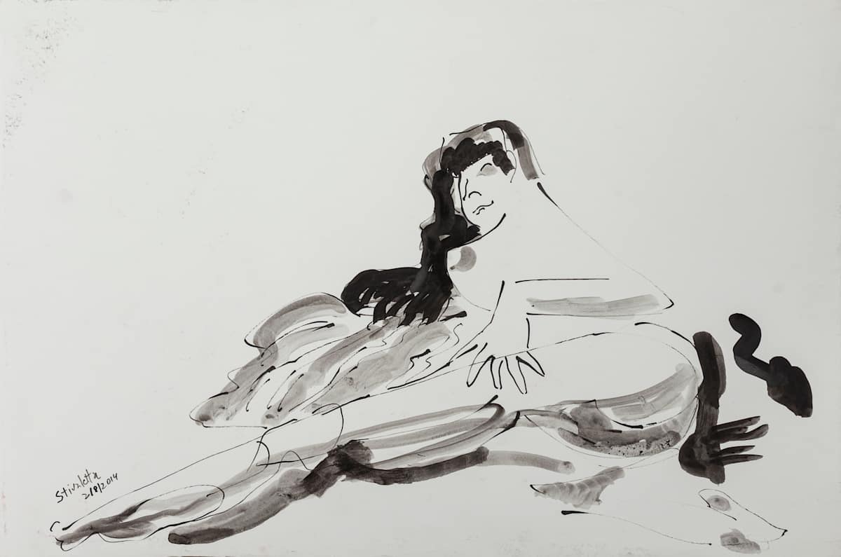 Modelo reclinada by Stivaletta, Mabel Rosario, Image 17.
