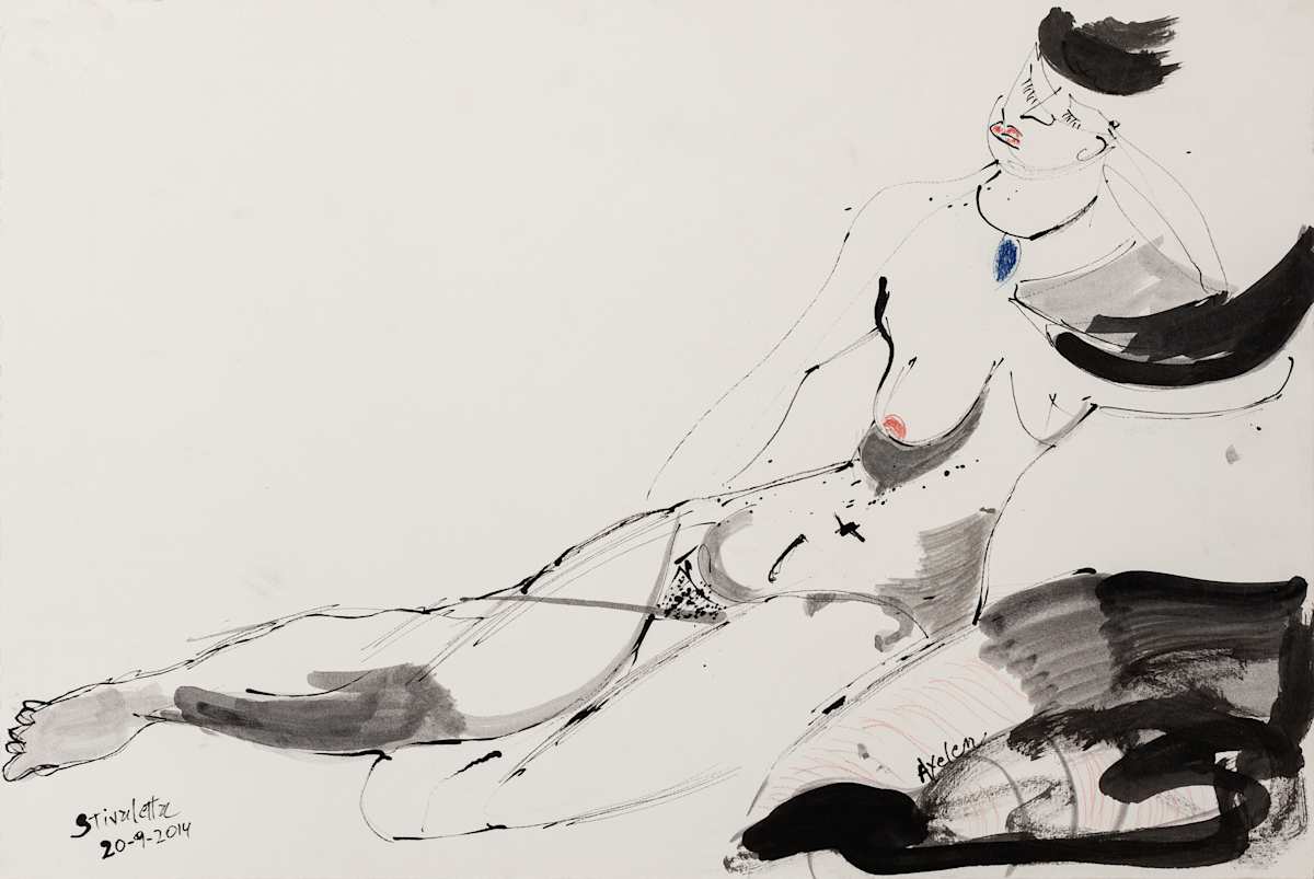 Modelo en diagonal by Stivaletta, Mabel Rosario, Image 1.