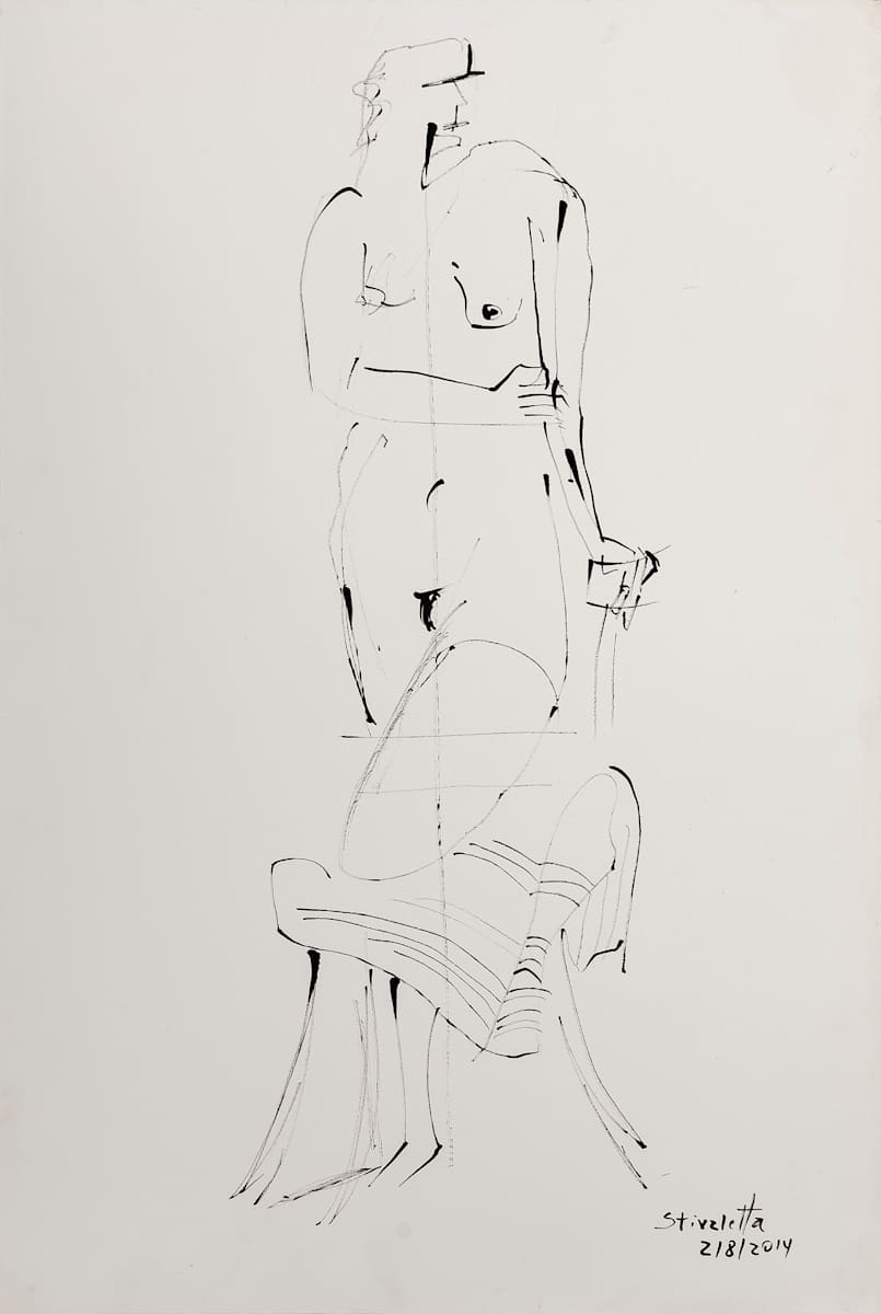 Modelo de pie by Stivaletta, Mabel Rosario, Image 3.