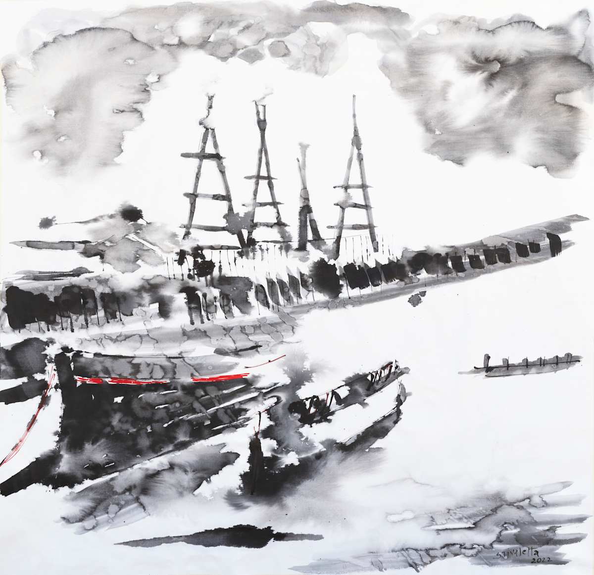 Riachuelo Navegable by Stivaletta, Mabel Rosario, Image 1.
