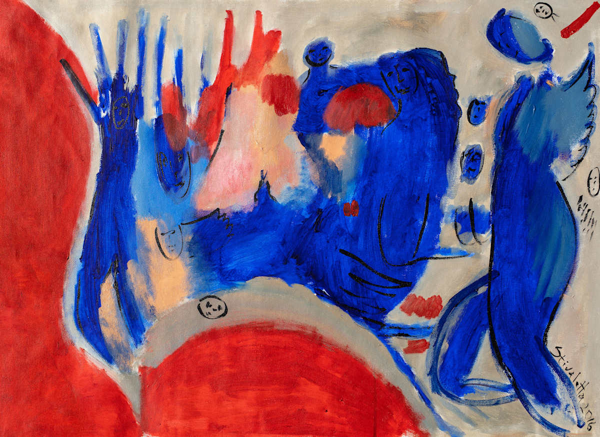 Ángeles Azules by Stivaletta, Mabel Rosario, Image 1.