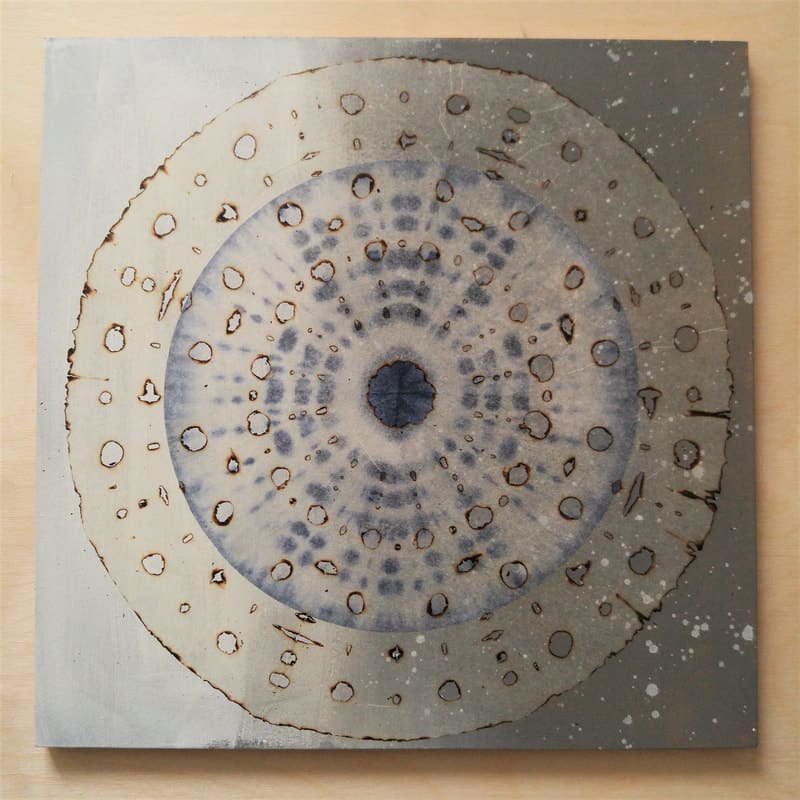 Burnt Mandala 2 by Krisanne Souter 