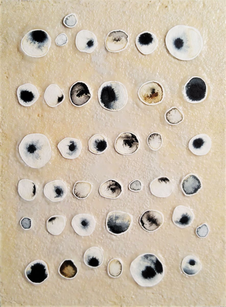 Stone and Water - The space in between is quietly flowing by Krisanne Souter 