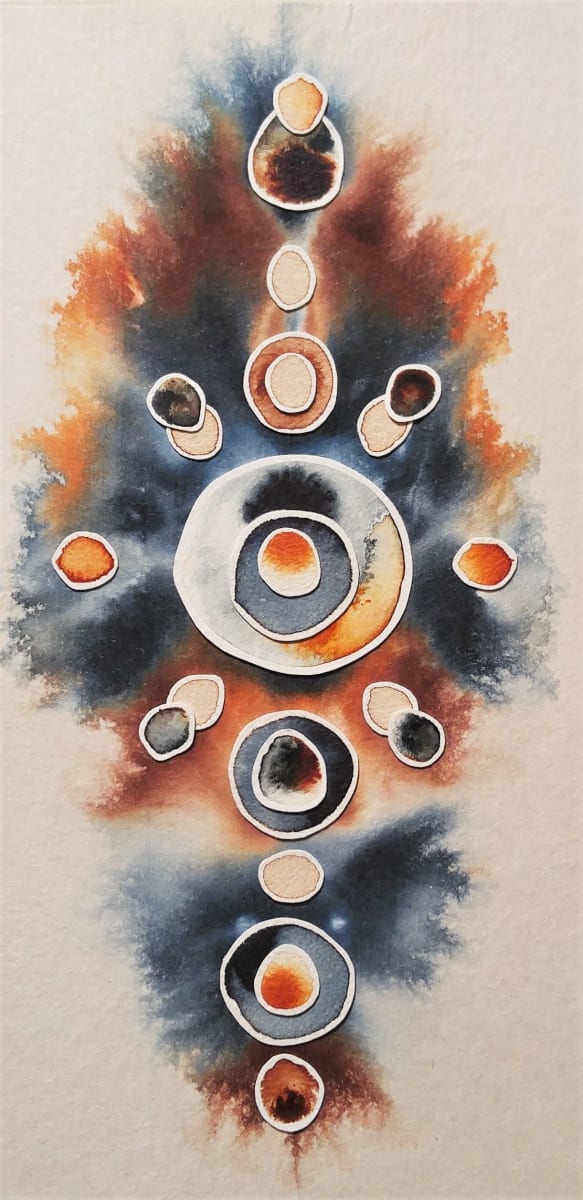 Stone and Water- Reflections - Insight by Krisanne Souter 