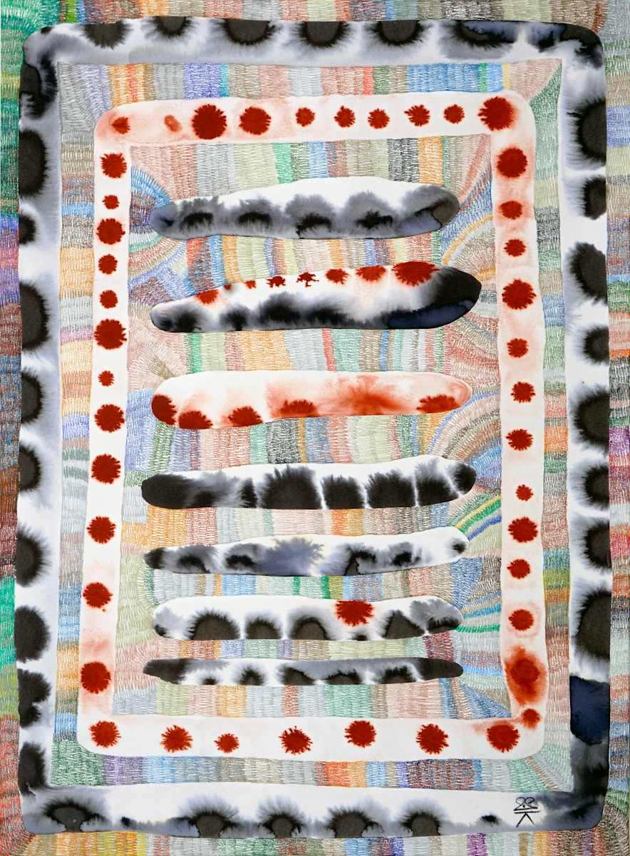 Driftwood - Multicolour by Krisanne Souter 