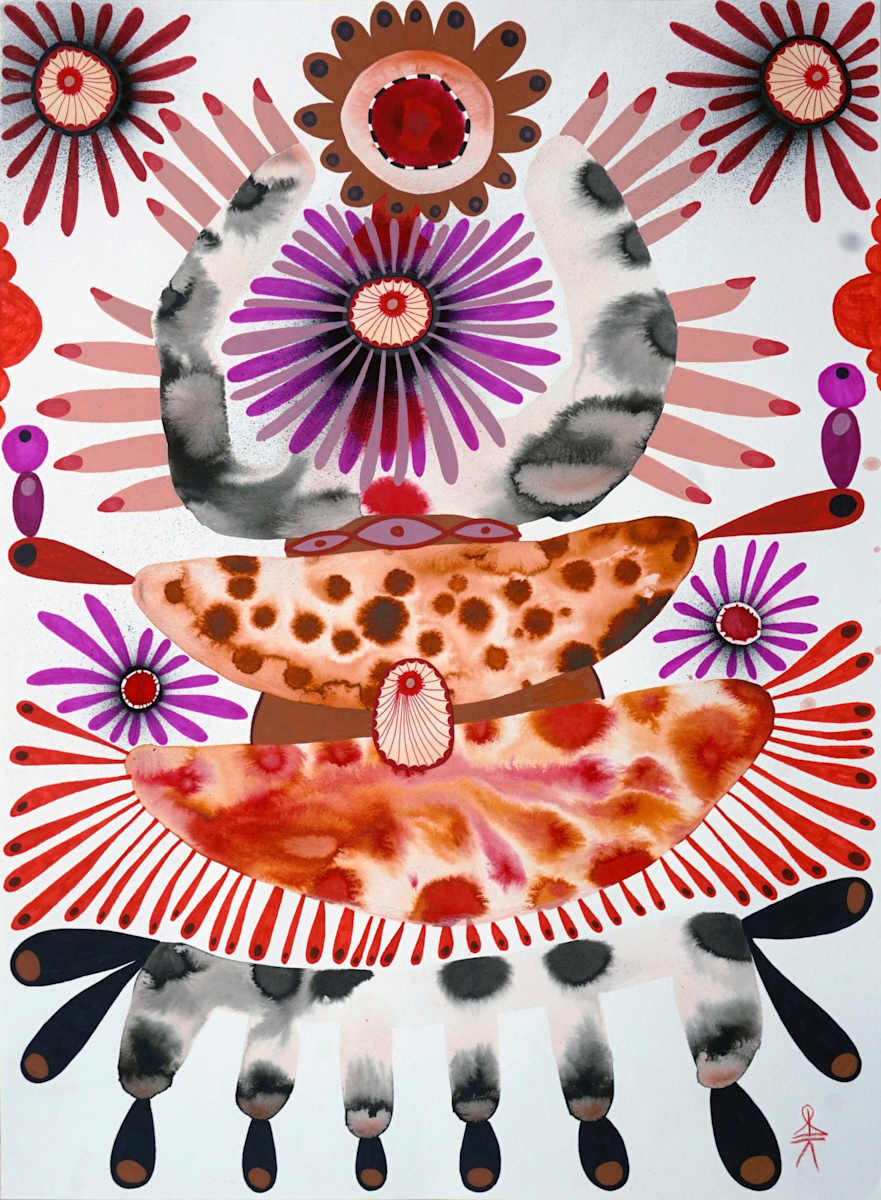 Flower Offering by Krisanne Souter 