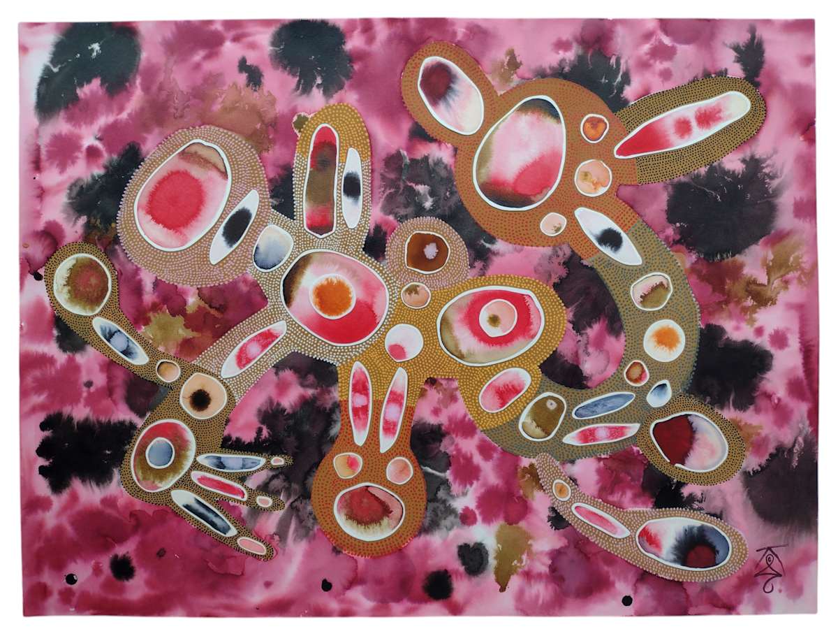 Anima Mundi - Rabbit by Krisanne Souter 