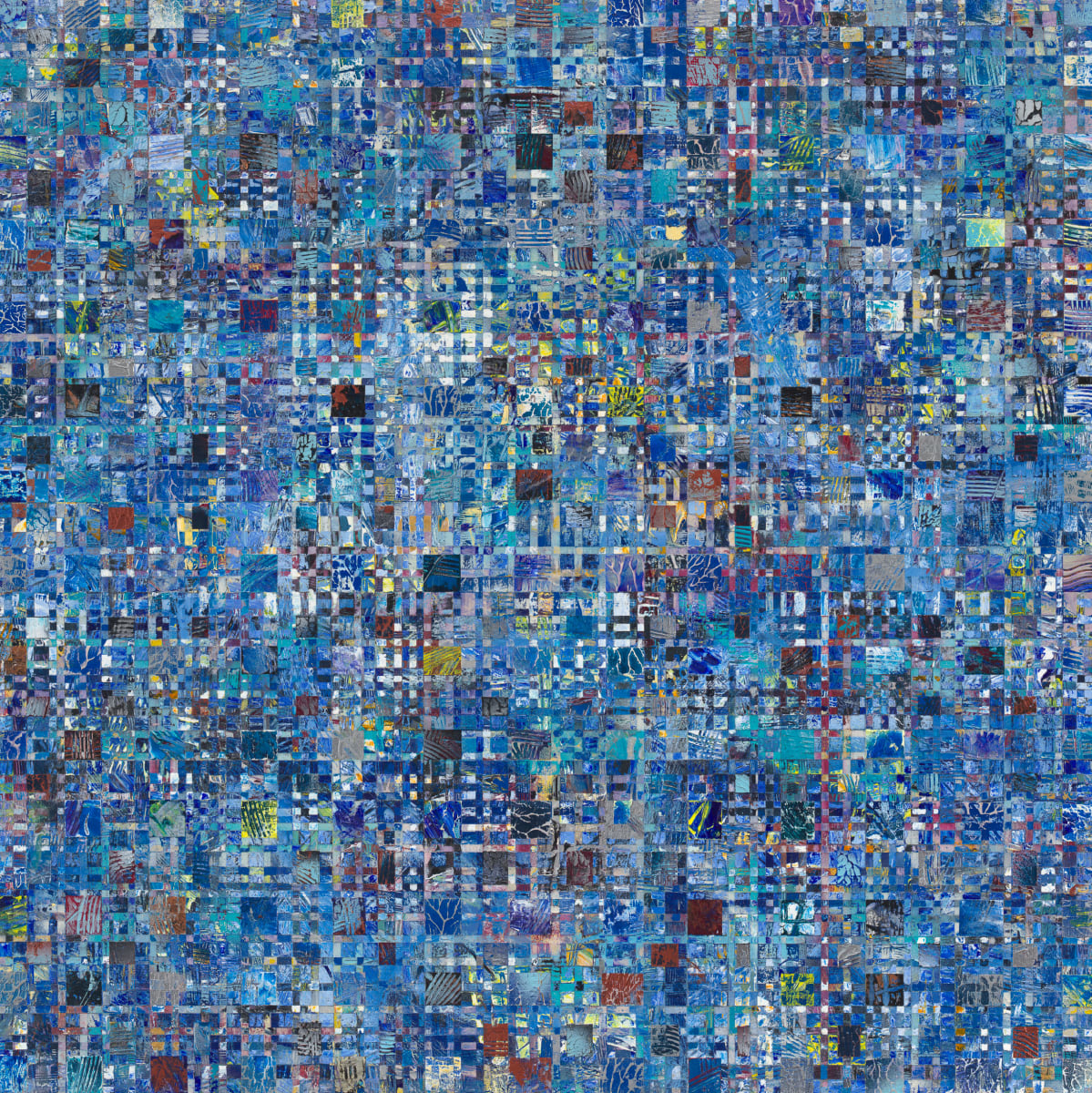 Blue Matrix by Lainard Bush 